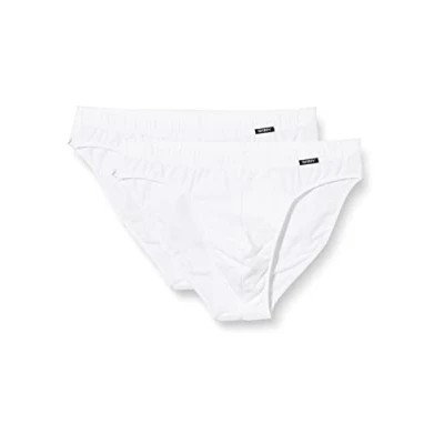 Abbildung von Skiny Herren Brasil 2er Pack Cotton Advantage Slip, Weiß, S EU