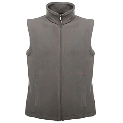 Abbildung von Regatta Herren Micro Fleece Bodywarmer Outdoor Weste, Grau (Seehundgrau), M EU