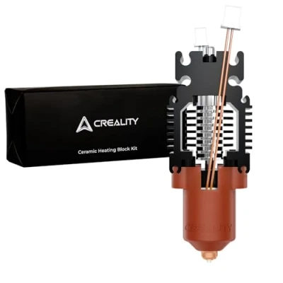 Abbildung von Creality Offizielles Ender 3 V3 SE Hotend KE Keramik Heizblock Kit mit Schnellwechseldüse, Upgrade 300℃ Hochtemperatur 600 mm/s Hochgeschwindigkeitsdruck für SE/KE
