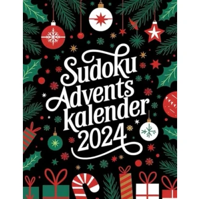 Abbildung von Sudoku adventskalender für Erwachsene 2024: Der Rätsel Weihnachtskalender mit 75 Sudokus von Leicht Schwer