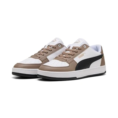 Abbildung von Puma Caven 2.0 Unisex Basketballschuh, Größe: 42.5, Totally taupe\puma black\puma white Kunststoff