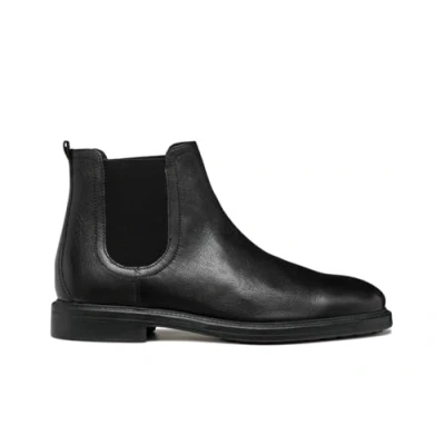 Abbildung von Geox Herren U TIBERIO A Ankle Boot, Black, 44 EU