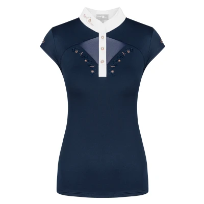 Abbildung von Fair Play Turniershirt Cathrine Rosegold Sleeveless Navy 36