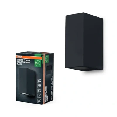Abbildung von OSRAM Außenwandlampe ENDURA CLASSIC SQUARE, schwarz, up/down