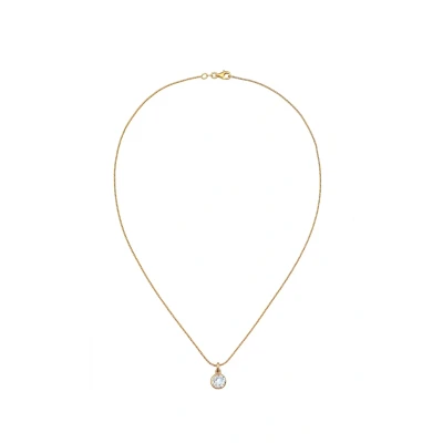 Abbildung von Elli Classic Solitaire Halskette goldcoloured, Damen, Größe: 45, Gold coloured