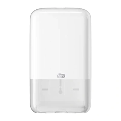 Abbildung von Tork 556000 Spender für Einzelblatt Toilettenpapier / T3 Toilettenpapierspender hygienische Einzeltuchentnahme in Weiß