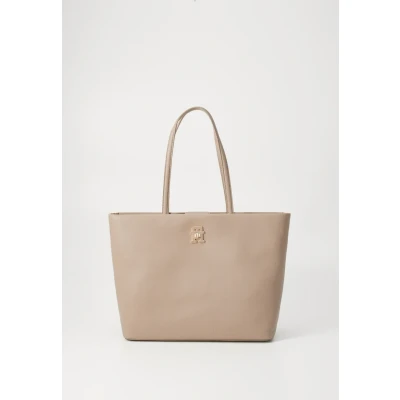 Abbildung von Tommy Hilfiger Modern TOTE Shopping Bag, Damen, Größe: One Size, Coastal taupe