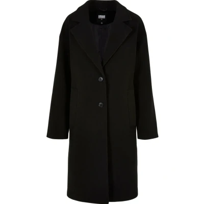 Abbildung von Urban Classics LONG Klassischer Mantel, Damen, Größe: 4XL, Black
