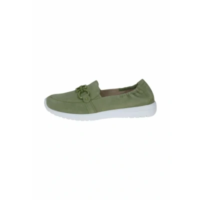Abbildung von Caprice Slipper, Damen, Größe: 40, Green suede Leder