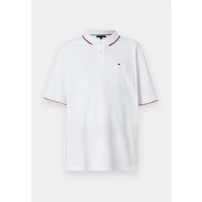 Abbildung von Tommy Hilfiger Pocket Classic Poloshirt, Herren, Größe: 4XL, White