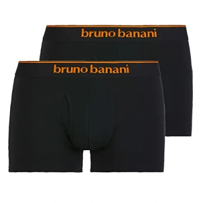 Abbildung von Bruno Banani 2ER PACK Panties, Herren, Größe: XXL, Schwarz