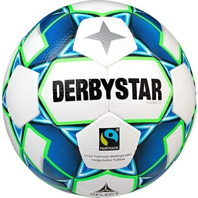 Abbildung von Derbystar Fußball, Größe: 5, Weissblaugruen