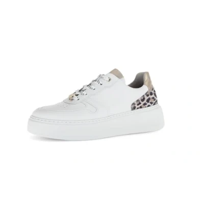 Abbildung von Gabor Comfort Sneaker low, Damen, Größe: 38.5, Weiss/puder Schuhe
