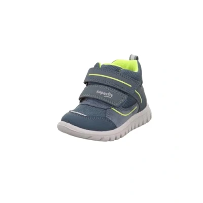 Abbildung von Superfit Jungen Sport7 Mini Sneaker, Blau Gelb 8000, 29 EU Schmal