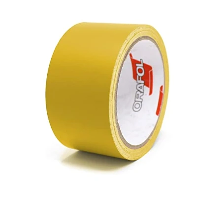 Abbildung von Finest Folia 10 Meter Matt Zierstreifen Auto LKW Motorrad Boot Modellbau Basteln DIY Deko Dekorstreifen Seitenstreifen Klebestreife selbstklebend (Gelb matt, 50mm Breite)