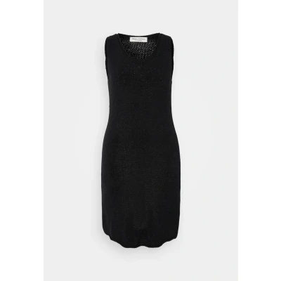 Abbildung von Marc O&#039;Polo Sleeveless Round NECK Strickkleid, Damen, Größe: 34, Black