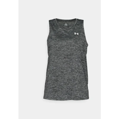 Abbildung von Under Armour TECH TANK Twist Top, Damen, Größe: XS, Black/white