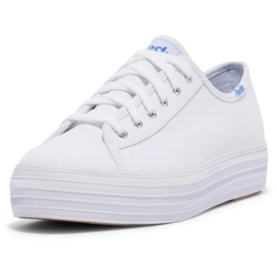 Abbildung von Keds Damen TPL Kick Core Can Sneaker, Weiß (White), 38 EU