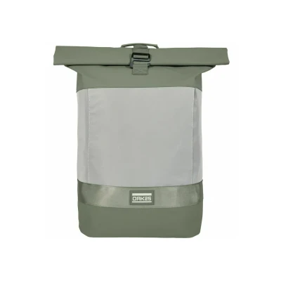 Abbildung von OAK25 Reflective Rolltop Tagesrucksack, Größe: One Size, Salbei