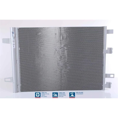 Abbildung von NISSENS 941194 Klimakondensator mit Trockner Aluminium 590 R 134a