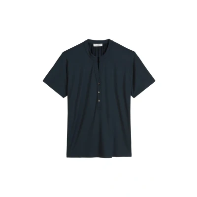 Abbildung von Marc O&#039;Polo Relaxed Bluse, Damen, Größe: XXS, Deep blue sea