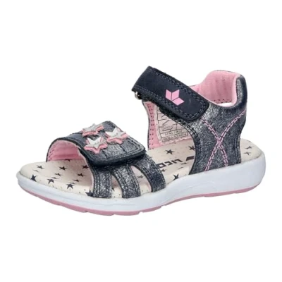 Abbildung von Lico Mädchen Madita V Sandalen, Marine Rosa, 32 EU
