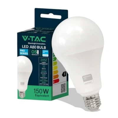 Abbildung von V TAC LED Glühbirne A80 20W (entspricht 150W) 2452 Lumen 3000K Warmweiß Glühlampe