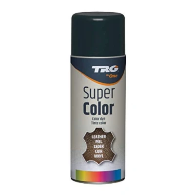 Abbildung von TRG The One Super Color, Sprühfarbe für Lederschuhe, Braun (301 Dark brown), 400 ml