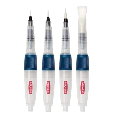 Abbildung von Derwent Push Button Waterbrush Assorted Set, multi, one size, 2305816