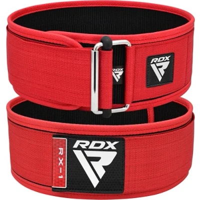 Abbildung von RDX 4 Gewichthebergürtel, Auto Lock Trainingsgürtel, Powerlifting Krafttraining Bodybuilding Fitness Gürtel, Gepolstert Gewichtheben Gym Weight Lifting Belt, Männer Damen Kreuzheben Workout