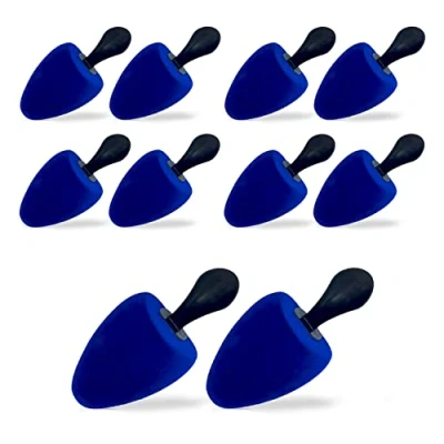 Abbildung von DELFA Samty Schuhspanner Universal Größe 39 42 Schaumstoff Schuhformer Schuhstrecker Set zu 5 Paar für Damen Trotteurs