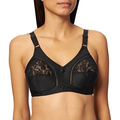 Abbildung von Sassa Damen Soft Funktion BH, Schwarz (Schwarz 00500), (Herstellergröße:90C)