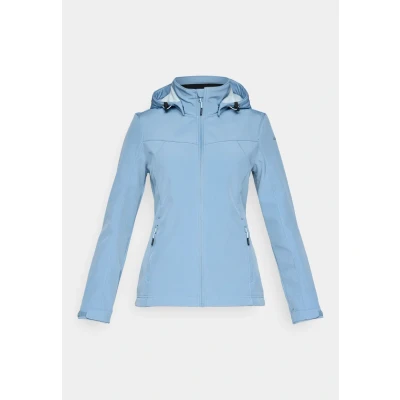 Abbildung von Icepeak Brenham Softshelljacke, Damen, Größe: 36, Light blue