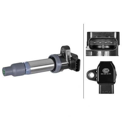 Abbildung von HELLA 5DA 358 102 751 Zündspule 4 polig Kerzenschachtzündspule CADILLAC: XLR Convertible