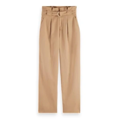 Abbildung von Scotch &amp; Soda CORE Daisy Stoffhose, Damen, Größe: Small, Sand
