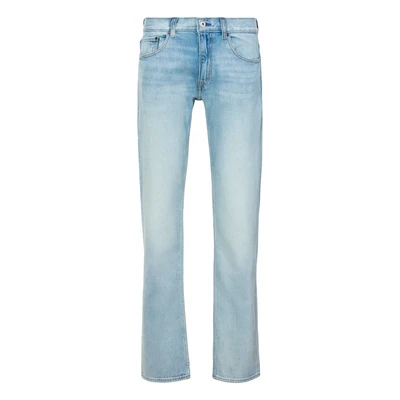 Abbildung von HUGO ASH Jeans Straight Leg, Herren, Größe: 32x34, Turquoise eight