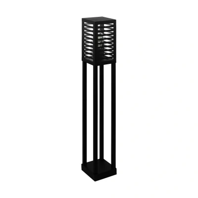 Abbildung von EGLO Stehlampe »ALAMONTE 3«, Leuchtmittel E27 wechselbar ohne Leuchtmittel, Stehleuchte in schwarz aus Alu, Stahl exkl. 1X60W