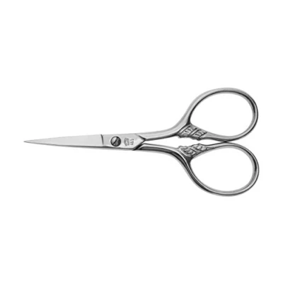 Abbildung von nippes Solingen Stickschere, Vernickelter Stahl, 9 cm, Nähschere für Stick und Handarbeiten, Nähen &amp; Basteln, Schere sauberes Ab Auftrennen von Nähten