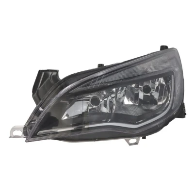 Abbildung von TYC 20 16976 05 2 Scheinwerfer links H7/H7, W21/5W mit Tagfahrlicht für Rechtsverkehr Elektromotor OPEL: Astra J Hatchback, GTC