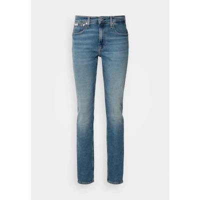 Abbildung von Calvin Klein Jeans SLIM Tapered Fit, Herren, Größe: 28x30, Denim dark