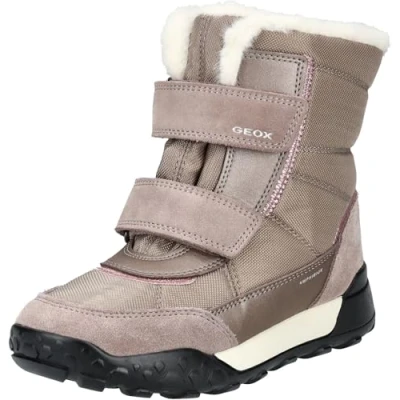 Abbildung von Geox J TREKKYUP Girl B AB Snow Boot, DK BEIGE, 31 EU