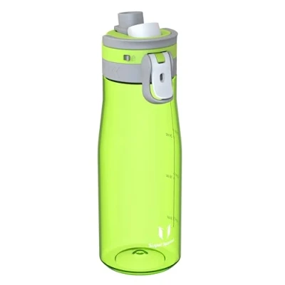Abbildung von Super Sparrow Trinkflasche 1L Tritan Wasserflasche BPA frei Ideale Sportflasche Ein Klick Schnellfluss TouchGulp Trinkflaschen Leicht, Nachhaltig