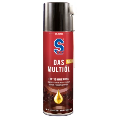 Abbildung von DR. WACK S100 Das Multiöl 300 ml Multifunktionsöl für Motorrad Effektive Schmierung &amp; schonende Reinigung Schutz vor Korrosion Kriechöl Rostlöser Hochwertige Motorradpflege