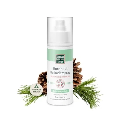 Abbildung von Hornhaut Reduzierspray medizinische Fußpflege Allgäuer Latschenkiefer 150 ml