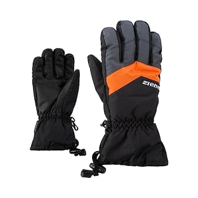 Abbildung von Ziener Kinder LETT AS glove junior Ski Handschuhe / Wintersport wasserdicht atmungsaktiv, black/graphite, 3
