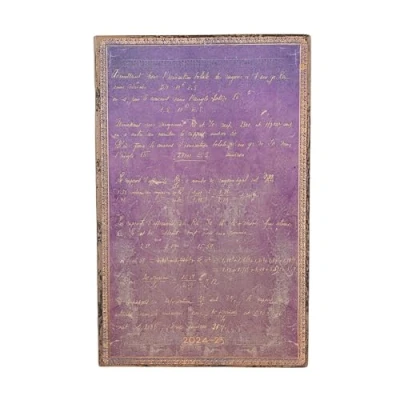 Abbildung von Paperblanks 18 Monatskalender Flexi 2025, Marie Curie, Die Wissenschaft der Radioaktivität, Maxi, Vertikal, Elastikband Verschluss
