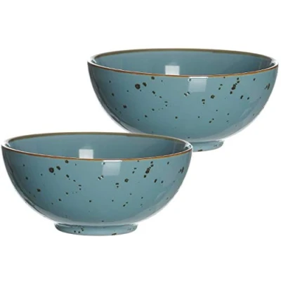 Abbildung von Ritzenhoff &amp; Breker Schalen Set Buddha Bowls Xico, 2 teilig, je 950 ml, Blau, Keramik