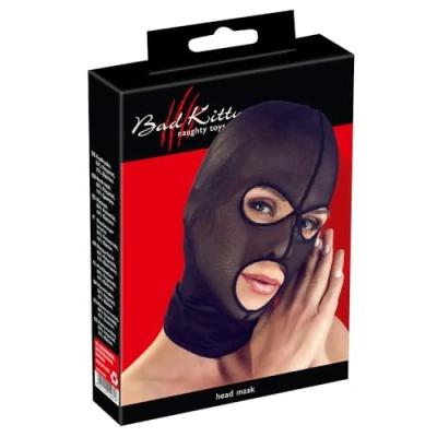 Abbildung von Kopfmaske aus elastischem Powernet