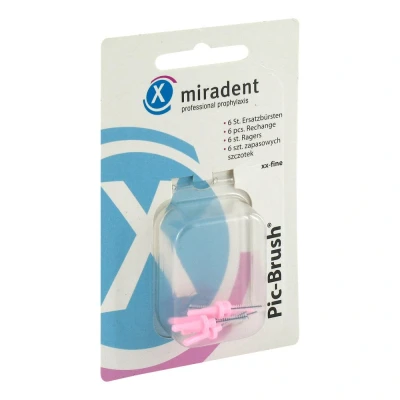 Abbildung von Pic Brush Ersatzbürsten 6er pink xx fine 6 Bürsten