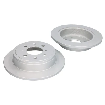 Abbildung von FERODO PREMIER Coat+ disc DDF468C Bremsscheibe 239 10 4 voll beschichtet mit Schrauben HONDA: CRX 2, CIVIC 6 Hatchback, Fastback